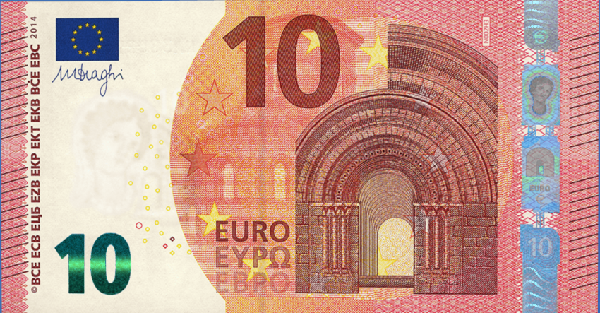 10 Euro Front