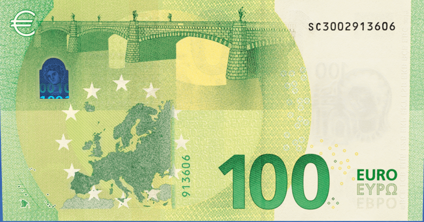 100 Euro Back